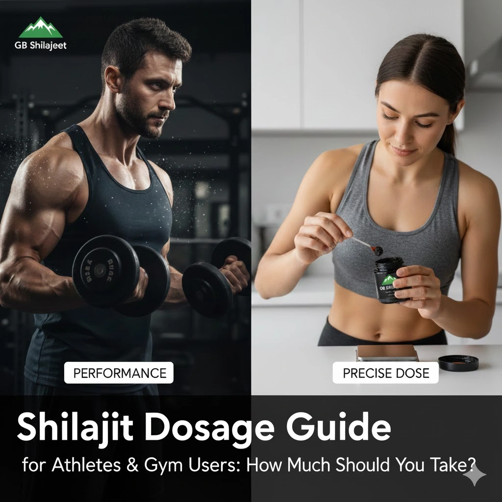 Shilajit Dosage Guide for Athletes & Gym Users: How Much Should You Take?