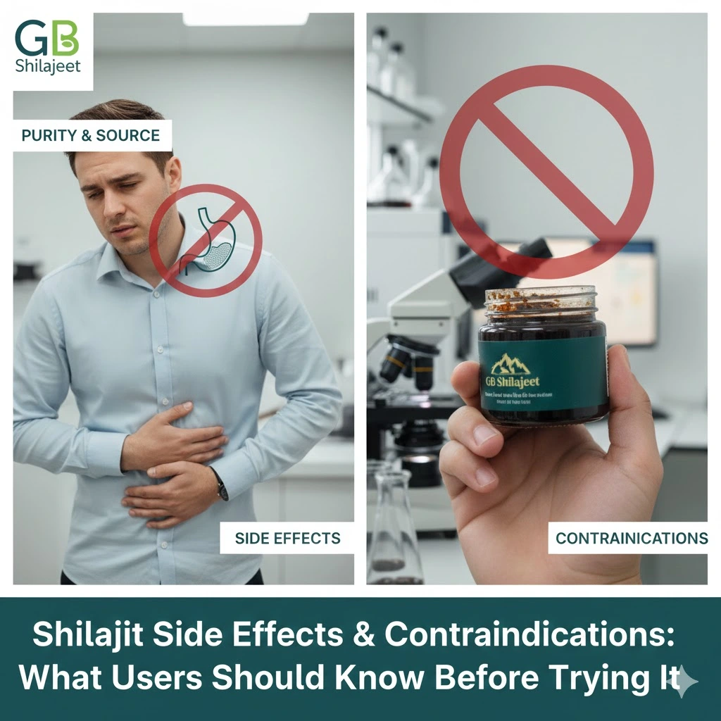 Shilajit Side Effects & Contraindications